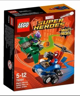 Todobloques Lego 76064 Heroes Spíderman Vs Duende Verde