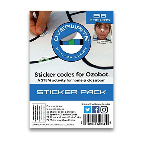 Códigos Sticker De Sobreescritura (códigos Pack) Para Su Uso