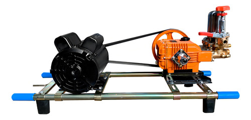 Bomba Lava Rapido Jato Car 22l Motor 2cv Mangueira 10m Base