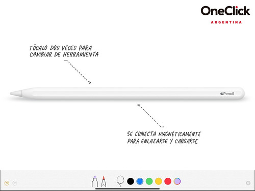 Imagen 4 de 9 de Apple Pencil (2da Generación)