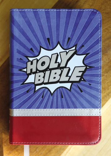 Holy Bible New International Version Super Heroes Backpack