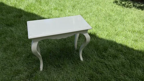 Mesa Rectangular Blanca (Usado)