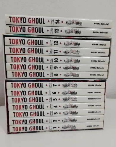 Tokyo Ghoul 1 Al 14 (norma Ed.) Con Cofre Y Sobrecubierta