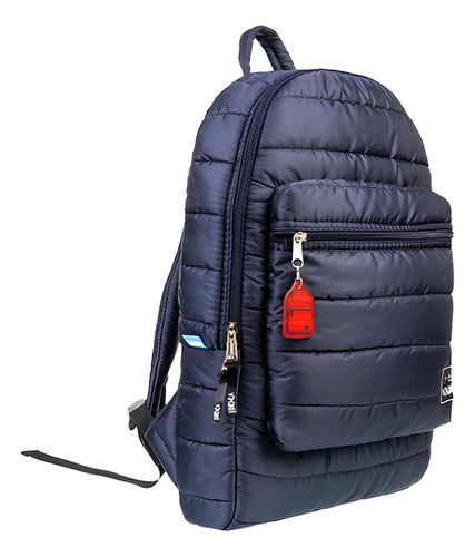 Mochila Nube Grande Siré Lisa Vayate Azul Marino Liviana
