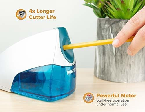 Imagen 2 de 8 de Sacapuntas Para Lapiz Electrico 220v Personal Azul