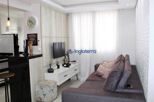 Apartamento Com 3 Dormitórios À Venda, 64 M² Por R$ 240.000 - Vitória Régia - Londrina/pr - Ap0927