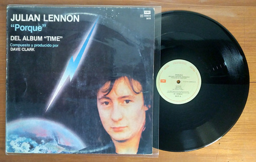 Julian Lennon Porque 1986 Disco Maxi Vinilo