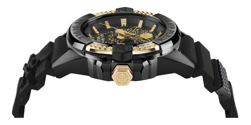 Imagen 2 de 4 de Reloj Philipp Plein Pwaaa1321 Para Hombre En El Negro