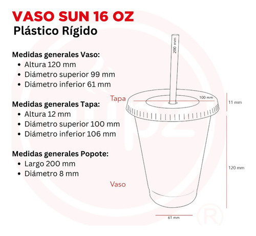 60 Vasos Reusables Con Popote Para Bebida Fría Mini 16 Oz Color Morado Pastel