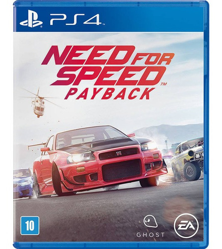 Need For Speed Payback Ps4 Mídia Física Novo Lacrado