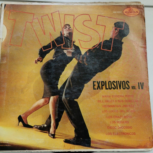 Disco Lp:twist- Explosivos Vol,4