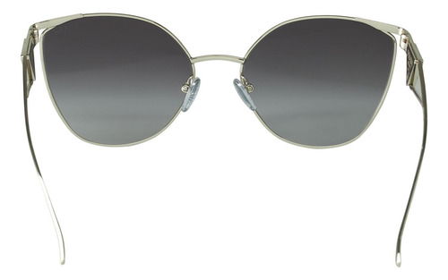 Prada Spr 50zs 1bc-09s Irregular Silver Gray (Usado)