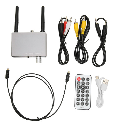 Para Transmisor Receptor De Sonido Bluetooth Toslink Coaxial