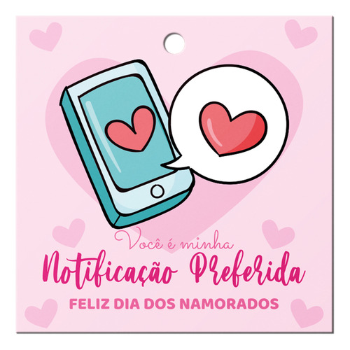 100 Tags Etiqueta Cartao Presente Dia Dos Namorados Com Furo
