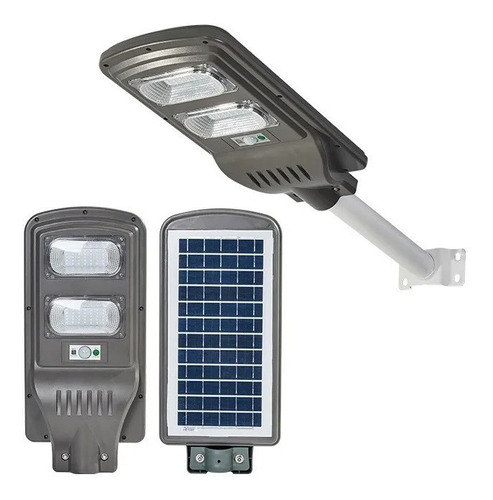 Lampara Solar Led 60w, Alumbrado Publicó Exterior Luz Blanca