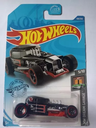 Hot Wheels Diecast Toy Car Mod Rod Hw Dream Garage Negro