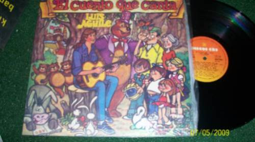 Luis Aguile El Cuento Que Canta Vinilo Nuevo Retro