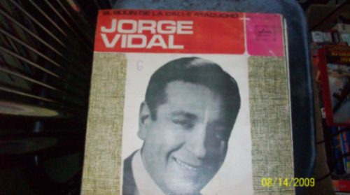 Jorge Vidal El Bulin De La Calle Ayacucho Vinilo (lp) 1967