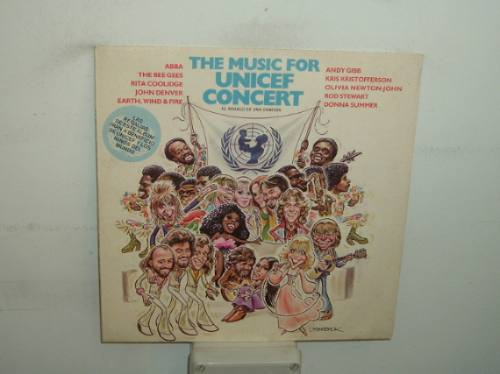 Bee Gees Abba Rod Stewart Music For Unicef Concert Vinilo
