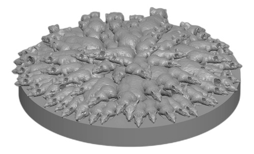Miniaturas Dnd: Swarm Of Rats