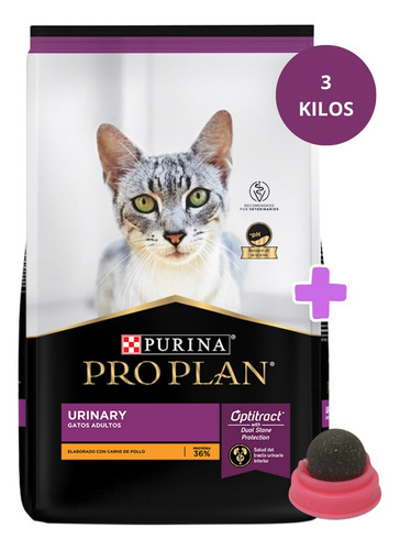 Alimento Para Gato Pro Plan Urinary Sabor Pollo 3kg