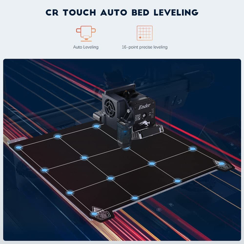 Impresora 3d Oficial Creality Ender 3 S1, Doble Eje, Metal