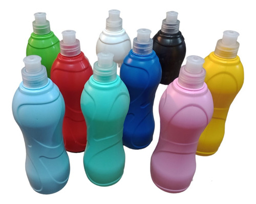 80 Botellas Plasticas Deportivas Con Pico Sport Plastic-art