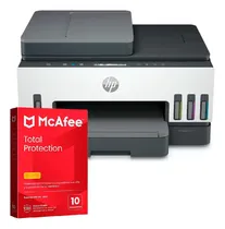 Comprar Multifuncional Hp Smart Tank750 + Antivirus Mcafee 10 Dispos