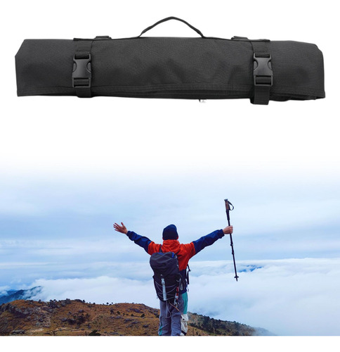 Mat De Campamento Al Aire Libre Almohadilla Para Negro
