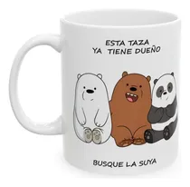 Comprar Mug Vaso Taza We Bare Bears Escandalosos | Pocillo Café