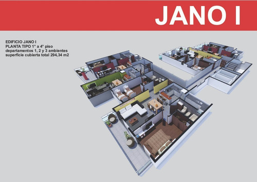 Imagen 6 de 7 de Departamento Monoambiente Uf 2, 7, 12 Y 17 - A Estrenar - Edificio Jano I - Entrega Diciembre 2023