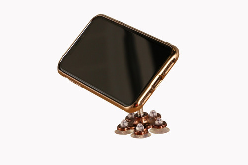Imagen 2 de 10 de Soporte Celular Smartphone Tablet Led Ventosas Pie Phottix