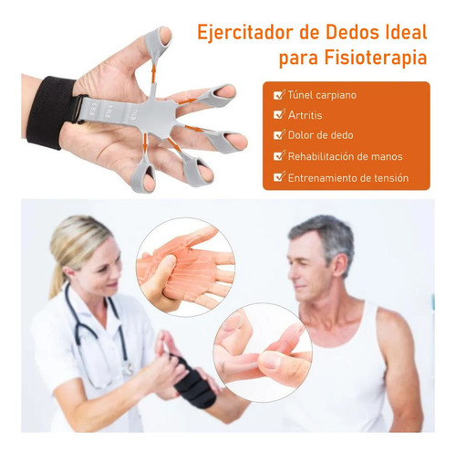 Ejercitador De Dedos Y Antebrazo O Finger Grip