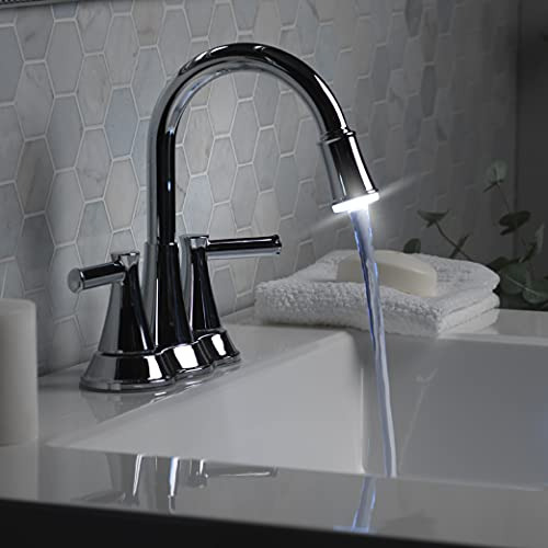 Grifo Lavabo Led Cromado Aqua Vista