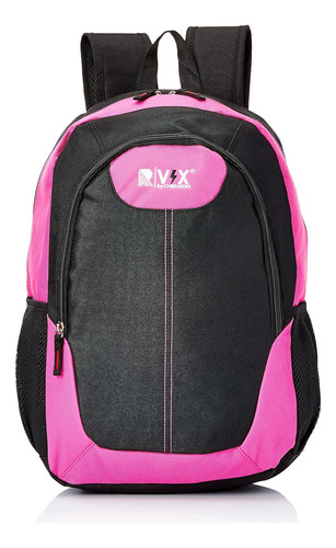 Mochila Republic Vix By Chenson 8731483 Escolar Juvenil Cor Preto/rosa