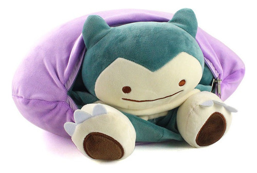 Peluche Pokemon Ditto Transforma En Snorlax 32cm Anime