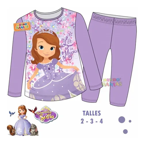 Pijama princesa sofia sale