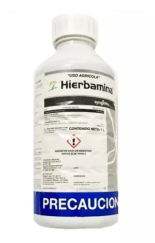 Empleado Compulsión director Hierbamina: Herbicida Para Control De Maleza En Pastos (1 L)
