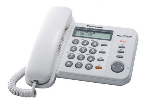 Imagen 1 de 1 de Panasonic Perú - Telefono Fijo Altavoz Id Kx-ts580 Nuevo