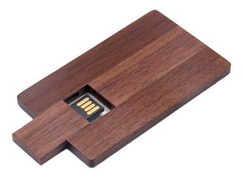 Imagem 5 de 8 de Flash Drive De Madeira 16gb