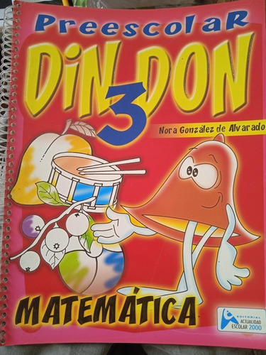 Matemática Preescolar Nivel 3 Din Don Actualidad N González