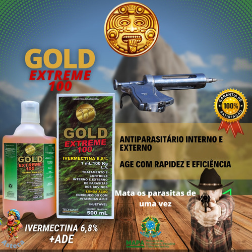 6 Unidades Extreme Gold 6.8% + A D E 500ml