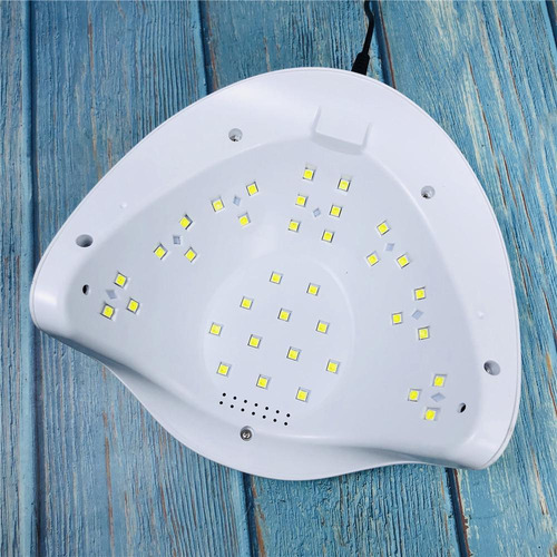 Imagen 6 de 9 de Cabina Uv Led Sun 80w Uñas Esculpidas Gelificadas Semiperma