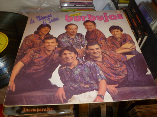 Grupo Burbujas La Maquina De Bailar -vinilo Excelente -