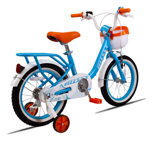 Bicicleta Infantil Pro-x Missy Aro 16 Aço V-brake Cor Azul