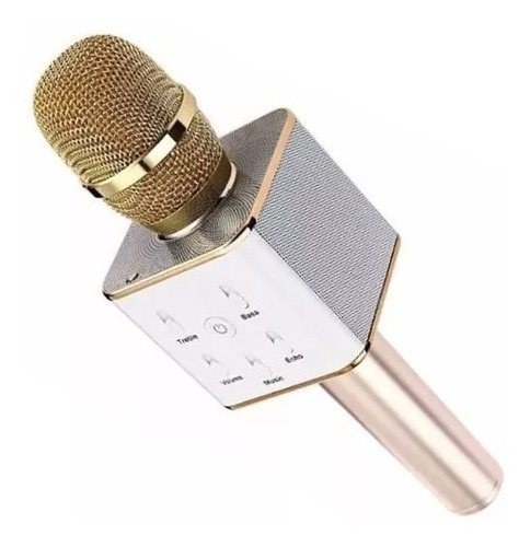 Micrófono Karaoke Parlante Inalámbrico Bluetooth Con Estuche