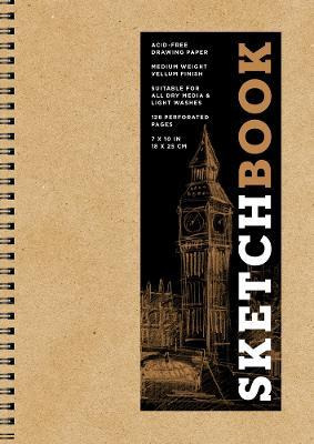Libro Sketchbook (basic Medium Spiral Kraft) - Inc. Sterl...
