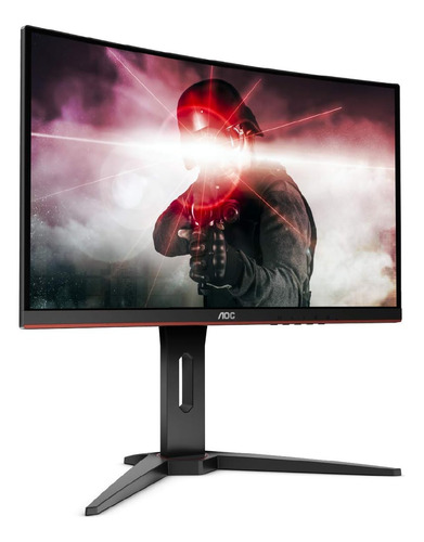 Monitor Curvo Gamer Aoc 24 144 Hz Fhd 1080p Via Freesync