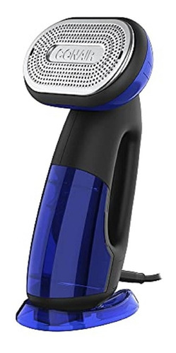 Passadeira A Vapor Portátil 2 Em 1 Conair Turbo Extremesteam Cor Azul e Branco 110V