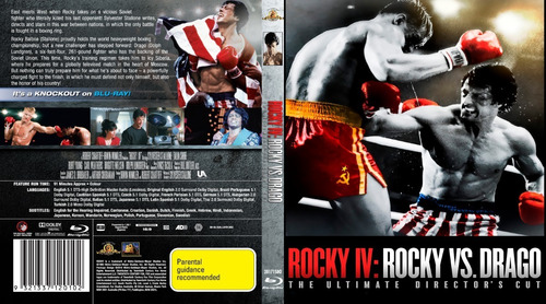 Rocky Iv: Rocky Vs Drago Ult. Director's Cut 2022 En Bluray!